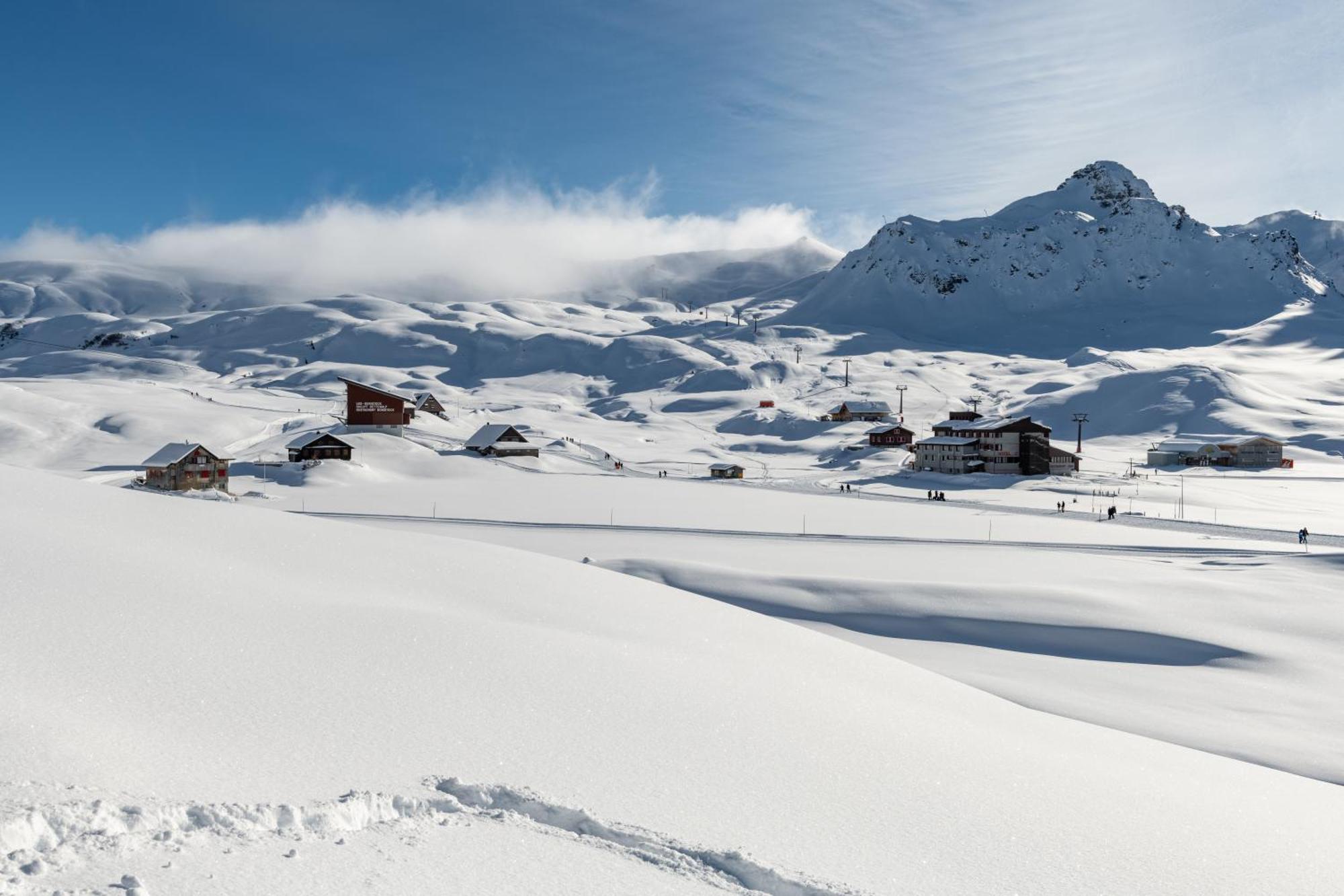 Berghotel Distelboden Melchsee Frutt Bagian luar foto